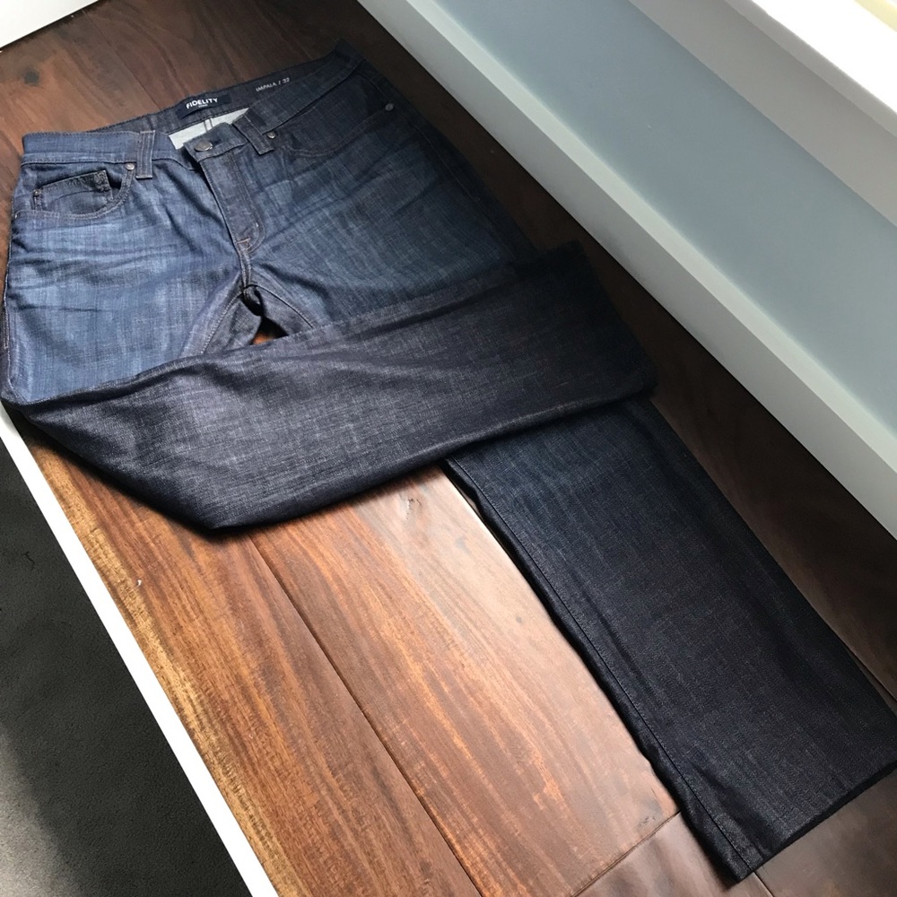 FIDELITY DENIM Impala Straight Leg Jean 32x29.5